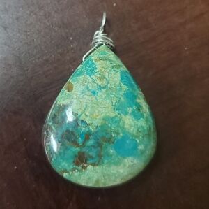 Chrysocolla Pendant